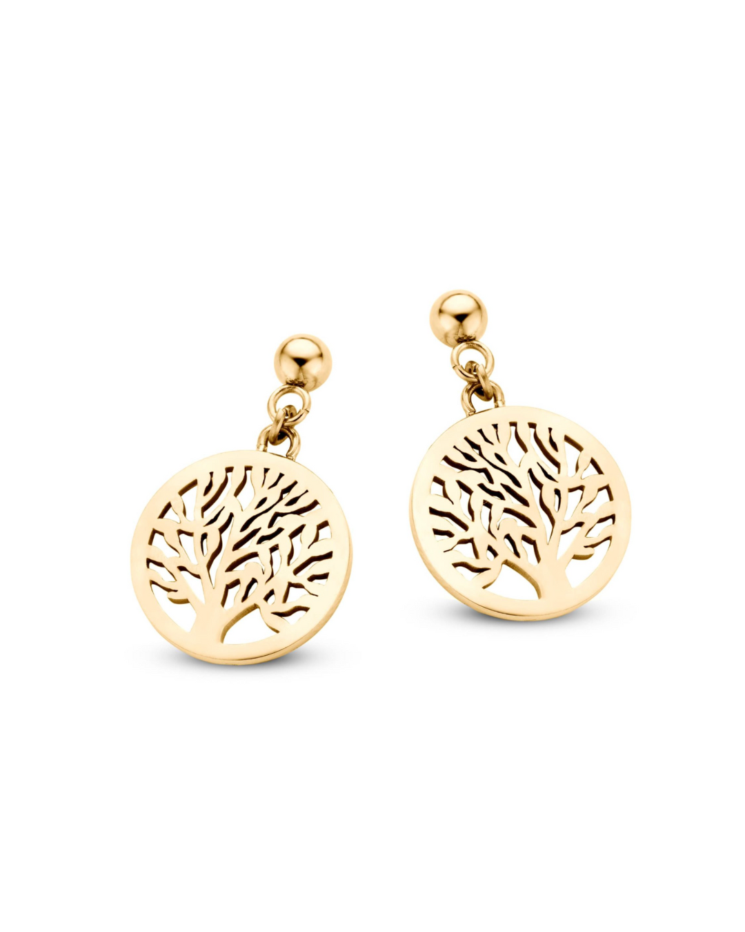 Tree Of Life Charm Earrings