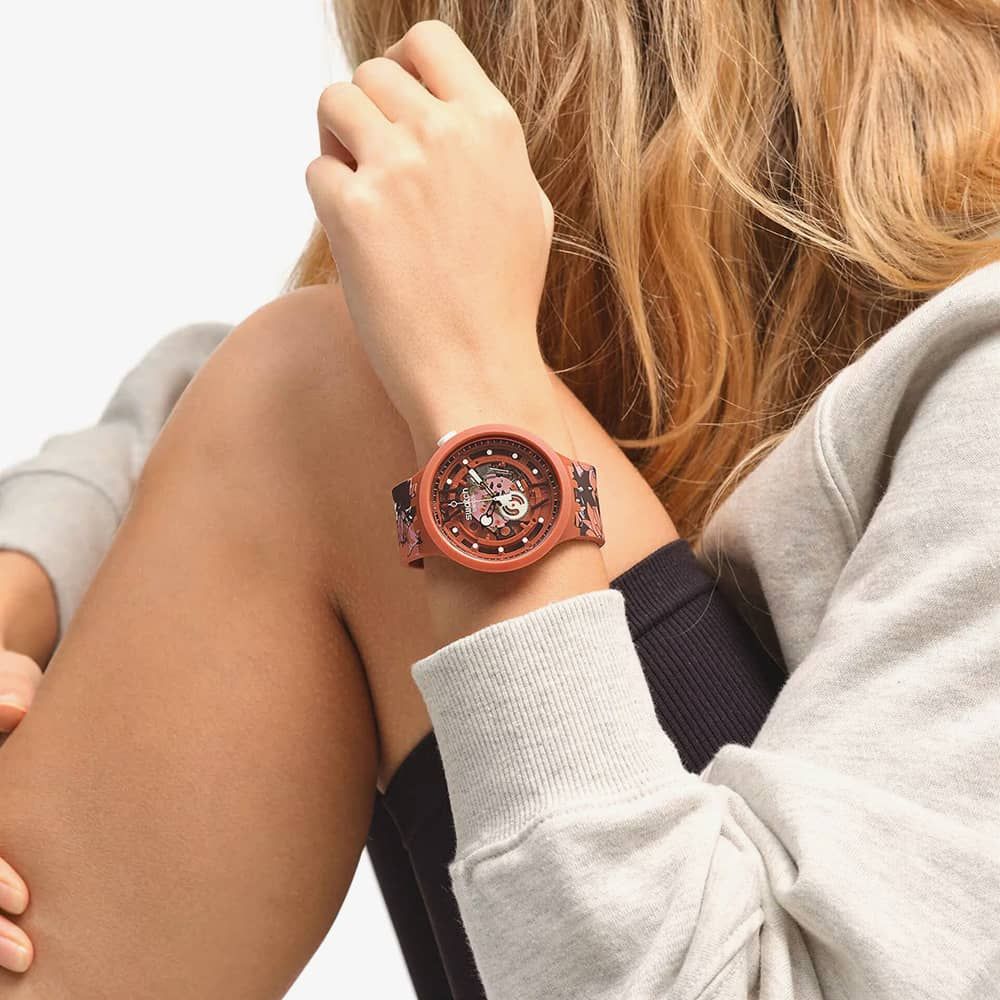 The March Colletion Camoflower Cotton Swatch