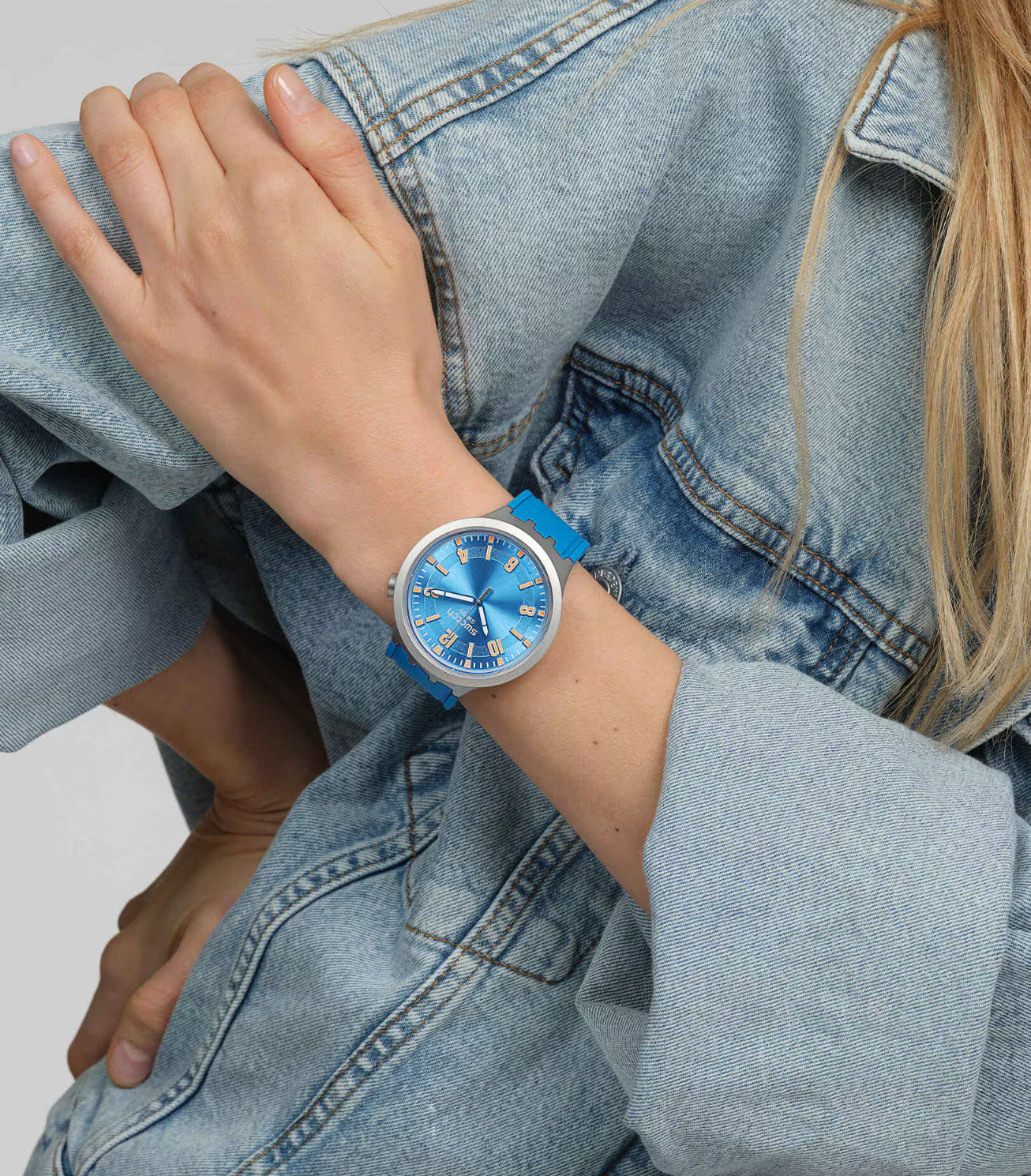 Swatch Blue In The Words