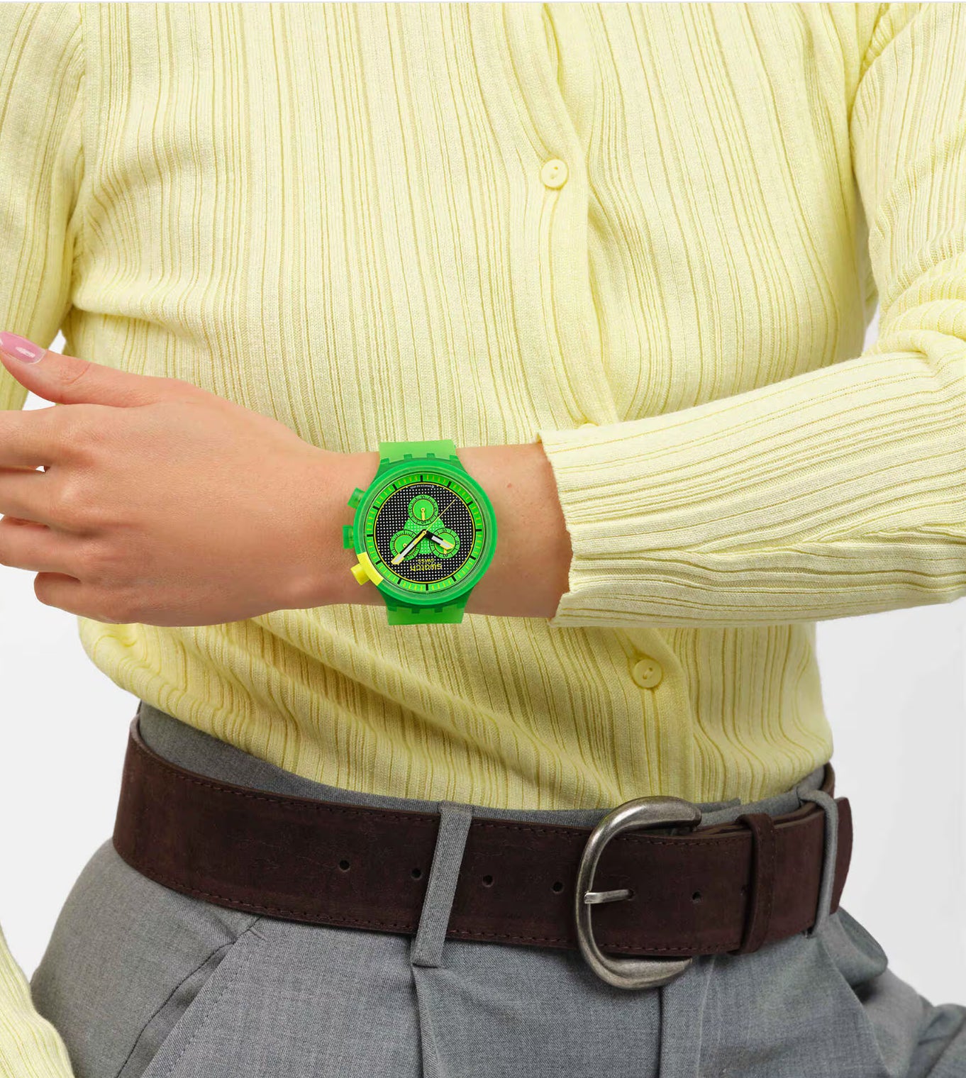 Swatch Glowingly Green