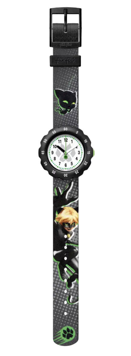 Swatch Miraculous Cat Noir