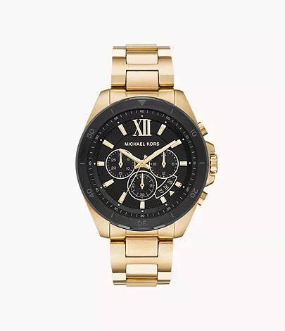 MICHAEL KOLS Brecken Chronograph Gold-Tone Stainless Steel Watch