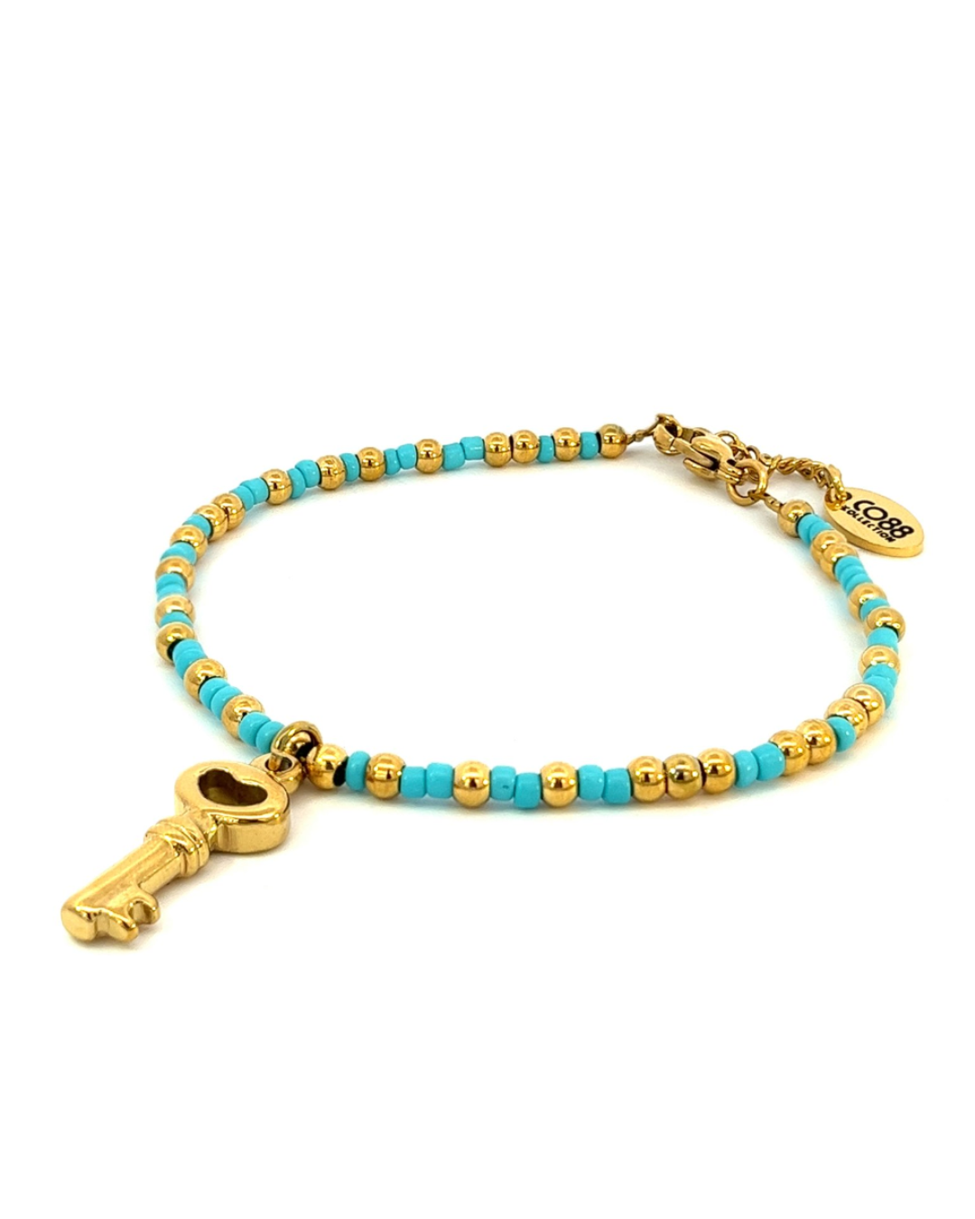 Beads Bracelet With Key