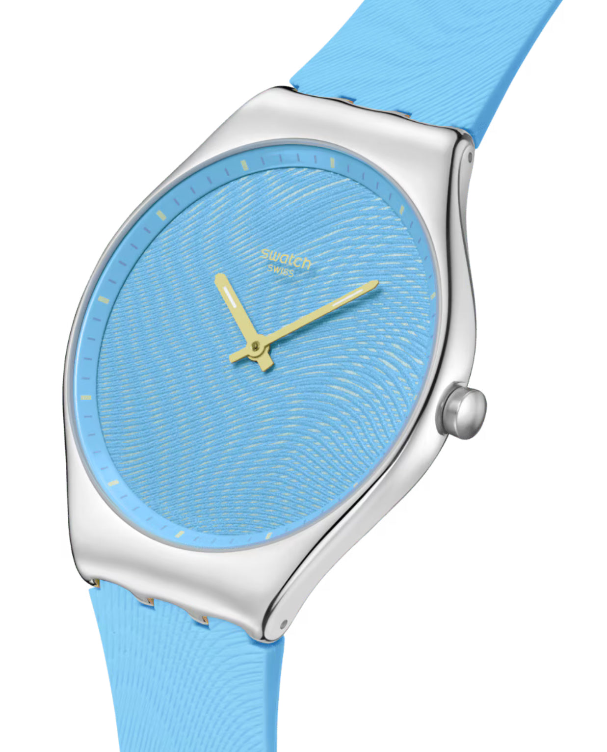 Swatch Iridescently Blue