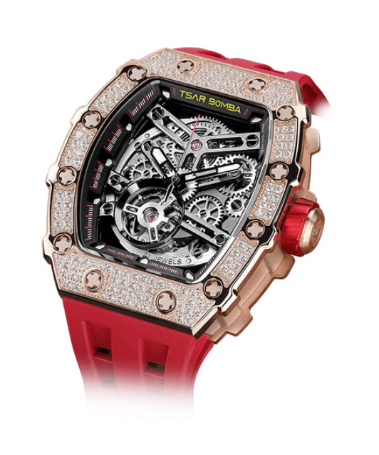 Tsar Automatic Red-Rose Gold