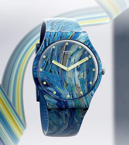Swatch The Starry Night By Vincent Van Gogh