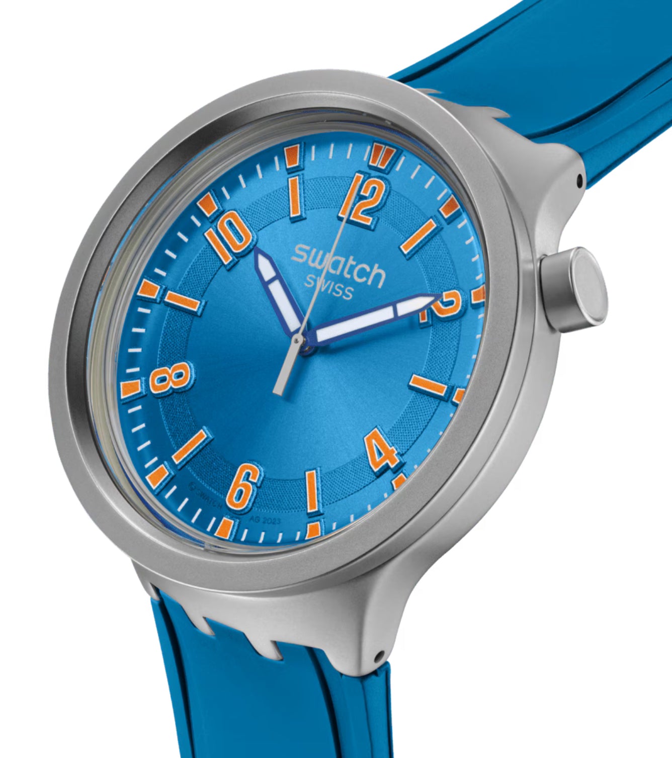 Swatch Blue In The Words