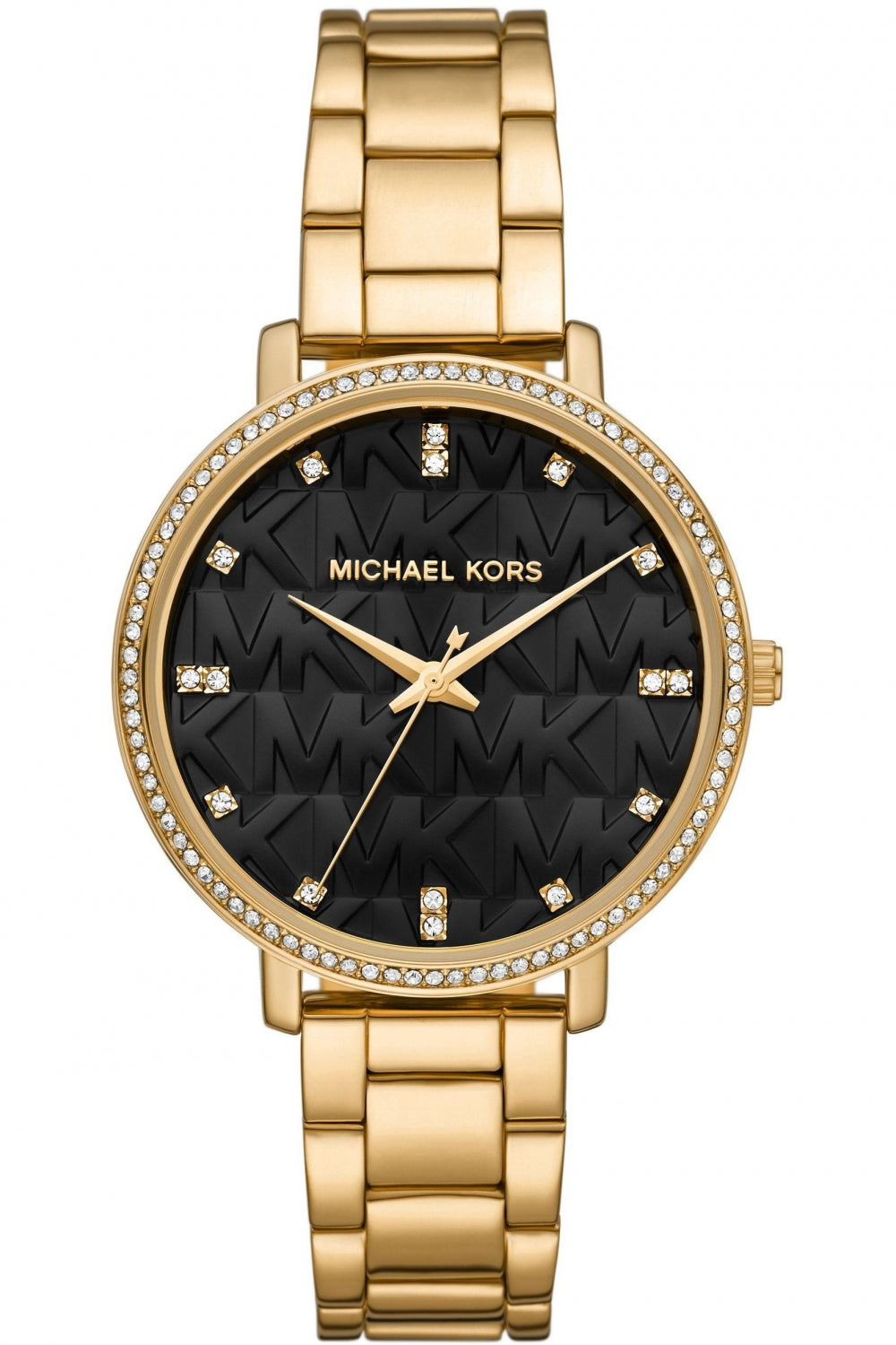 MICHAEL KORS
Pyper Quartz Crystal Black Dial Ladies Watch
MK4593