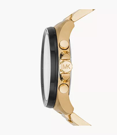 MICHAEL KOLS Brecken Chronograph Gold-Tone Stainless Steel Watch